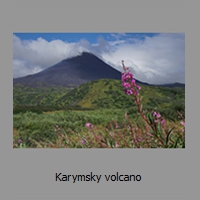 Karymsky volcano